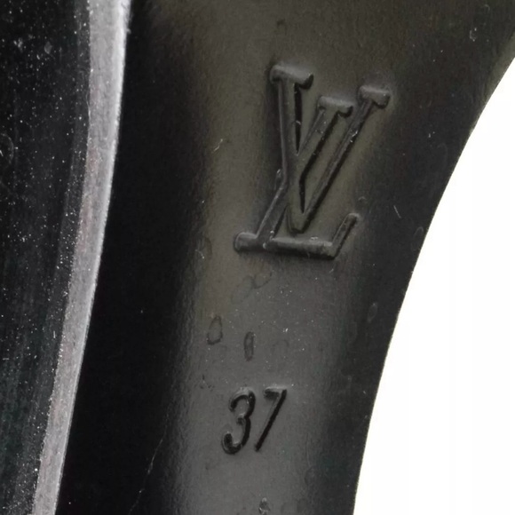 Louis Vuitton star trail knee boots black leather - Picture 4 of 16